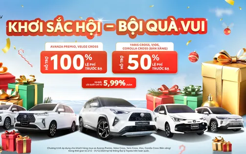 Toyota chốt sổ năm 2024 với loạt ưu đãi cực lớn