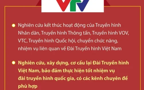 Phương án sắp xếp cơ quan báo chí thuộc Chính phủ và bộ, ngành