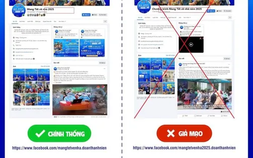 Cảnh giác với website giả mạo chương trình “Mang Tết về nhà”