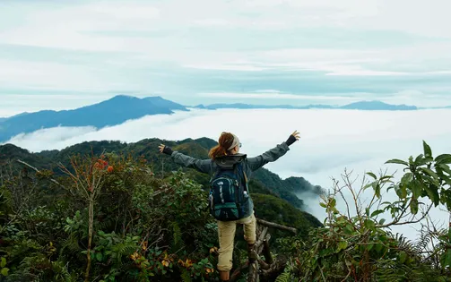 Theo chân trekker xuyên rừng lên đỉnh Sa Mu