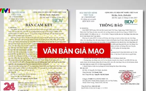 Cảnh báo chiêu trò mạo danh VTV tổ chức giải chạy để lừa đảo