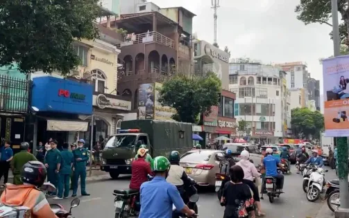 TP Hồ Chí Minh: Xảy ra cháy tại một cửa hàng kinh doanh ăn uống ở quận 3