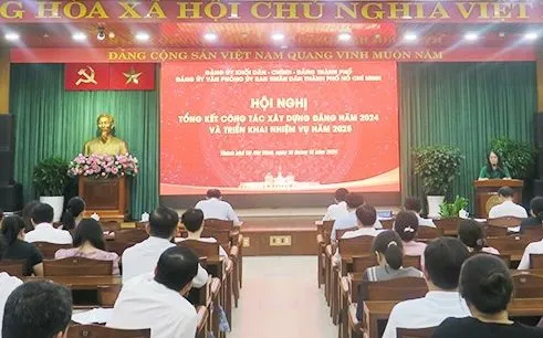 TP Hồ Chí Minh: Đổi mới, ổn định tổ chức và nâng cao hiệu quả công tác xây dựng Đảng