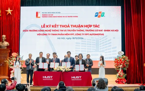 FPT và Đại học Bách Khoa HN hợp tác đào tạo, nâng tầm chất lượng nguồn lực kỹ thuật ô tô số