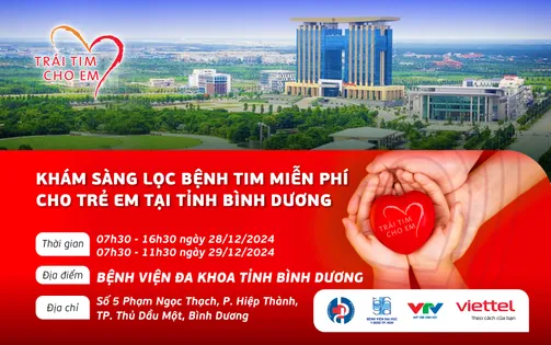 Trái tim cho em sẽ đến với Bình Dương