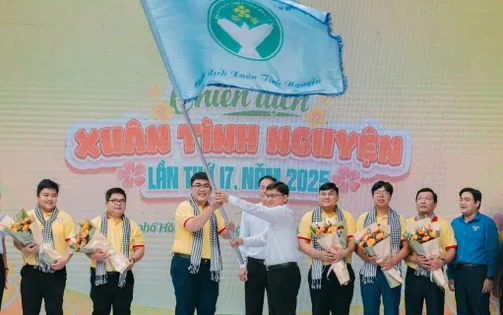 Hơn 70.000 thanh niên TP Hồ Chí Minh tham gia chiến dịch Xuân tình nguyện 2025