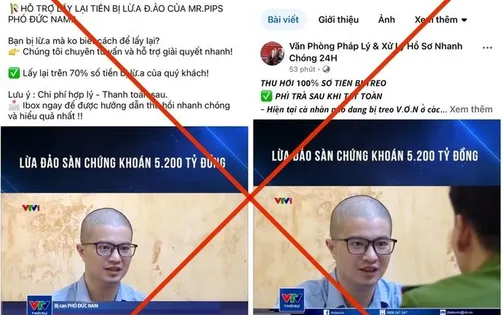 Xuất hiện chiêu lừa mới "hỗ trợ lấy lại tiền" bị Tiktoker Mr Pips chiếm đoạt