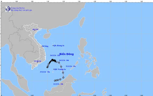 Tin cuối cùng về cơn bão số 10