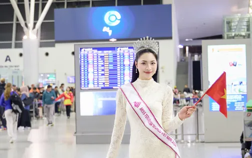 Á hậu Bùi Thu Thuỷ đại diện Việt Nam dự thi Miss Tourism World 2024