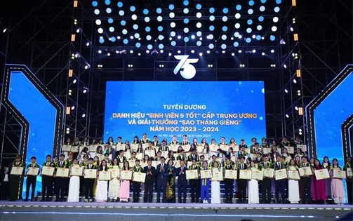 Tuyên dương Sinh viên 5 tốt, Học sinh 3 tốt, Học sinh 3 rèn luyện cấp Trung ương