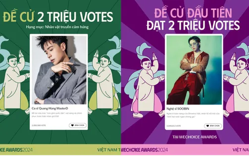 Cơn địa chấn mang tên “WeChoice Awards 2024” và hàng loạt con số kỷ lục chưa từng có