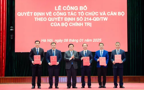 PGS.TS. Trần Thanh Giang được bổ nhiệm giữ chức Phó Giám đốc Học viện Hành chính và Quản trị công