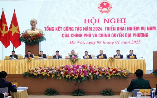 Lãnh đạo Đảng, Nhà nước dự Hội nghị của Chính phủ và chính quyền địa phương