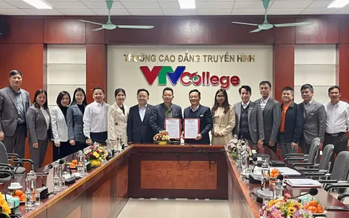 Ký kết hợp tác giữa Trường Cao đẳng Truyền hình và Trung tâm Truyền hình Việt Nam VTV8, VTV9