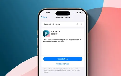 iOS 18.2.1 vẫn chưa khắc phục hết lỗi trên iPhone