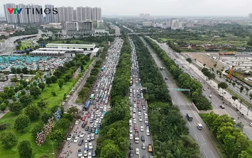 Hà Nội: Tổ chức giao thông 1 chiều trên đường gom Đại lộ Thăng Long