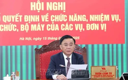 Công bố Quyết định về chức năng, nhiệm vụ, tổ chức, bộ máy Cơ quan Ủy ban Kiểm tra Trung ương