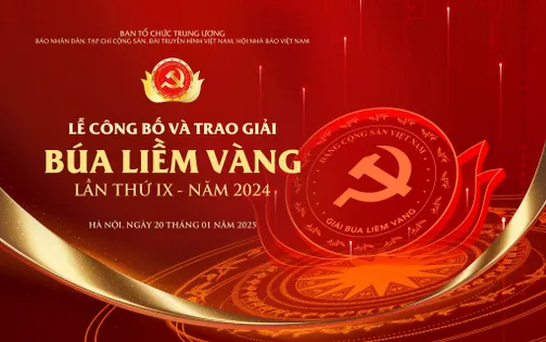 THTT Lễ trao giải Búa liềm vàng lần thứ IX năm 2024 (20h10, 20/1, VTV1)