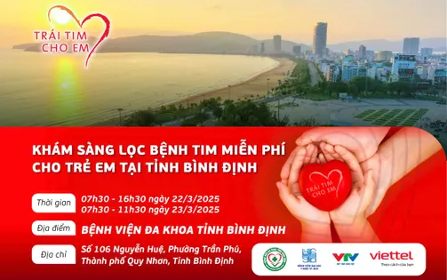 Trái tim cho em sẽ đến với Bình Định