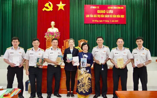 Lữ đoàn 172, Vùng 3 Hải quân lan tỏa giá trị sách và văn hóa đọc năm 2025