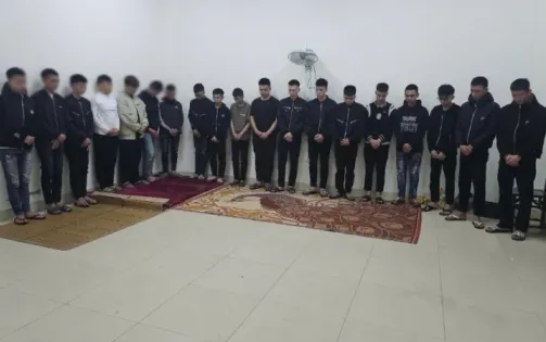 Nghệ An: Bắt hàng chục đối tượng mang hung khí rượt đuổi trên phố