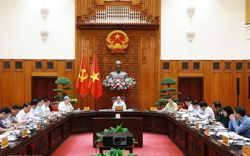 Thủ tướng chủ trì họp Thường trực Chính phủ về các vấn đề thương mại với Hoa Kỳ
