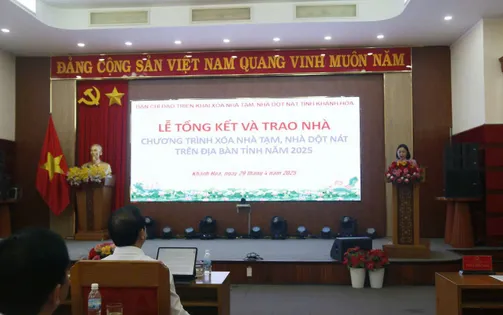 Khánh Hòa hoàn thành chương trình xóa nhà tạm, nhà dột nát