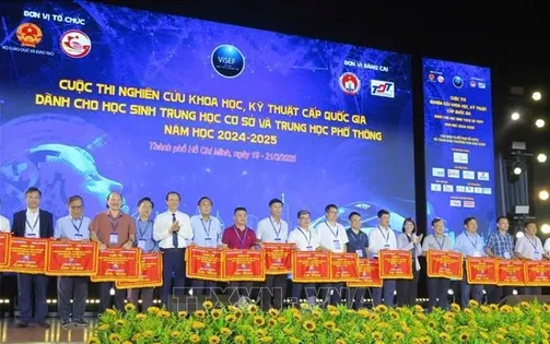 Hủy kết quả giải Nhất cuộc thi nghiên cứu khoa học, kỹ thuật cấp quốc gia năm học 2024-2025