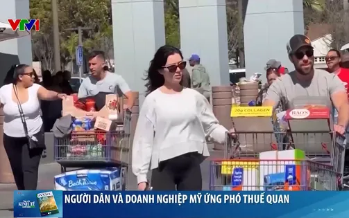 Người dân và doanh nghiệp Mỹ ứng phó thuế quan