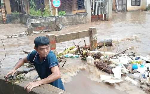 Cảnh báo lũ quét, sạt lở đất, sụt lún đất tại Đắk Lắk