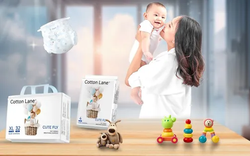 Thương hiệu bỉm Cotton Lane chính thức ra mắt thị trường Việt Nam