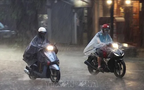Thời tiết đêm 6/5: Nhiều tỉnh phía Bắc có mưa rào và dông