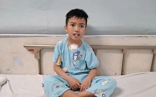 Bệnh nhi mắc bệnh tim bẩm sinh ở Nghệ An đã được ra viện