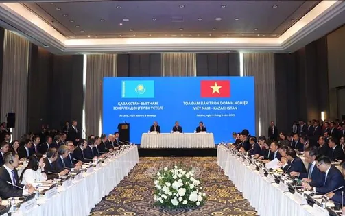 Tổng Bí thư Tô Lâm dự Tọa đàm bàn tròn doanh nghiệp Việt Nam - Kazakhstan