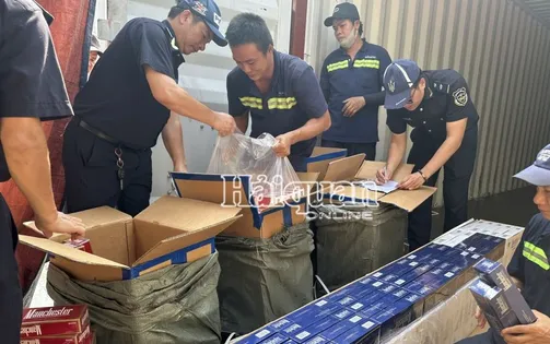 Hải quan ngăn chặn vụ buôn lậu hơn 253.000 bao thuốc lá