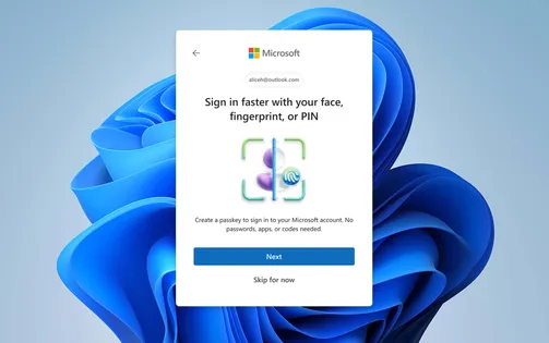 Microsoft chính thức loại bỏ mật khẩu, mặc định dùng passkey cho mọi tài khoản mới
