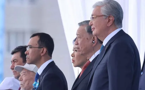 Tổng Bí thư Tô Lâm dự Lễ duyệt binh Kỷ niệm 80 năm Ngày Chiến thắng phát xít tại Kazakhstan