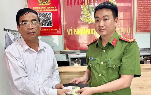 Người đàn ông mất 25 triệu đồng, được công an tìm thấy trong… thùng rác