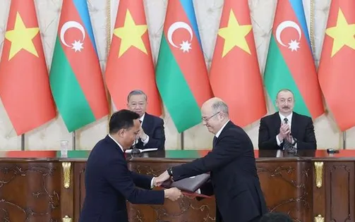 Việt Nam - Azerbaijan trao đổi nhiều văn kiện hợp tác trên các lĩnh vực