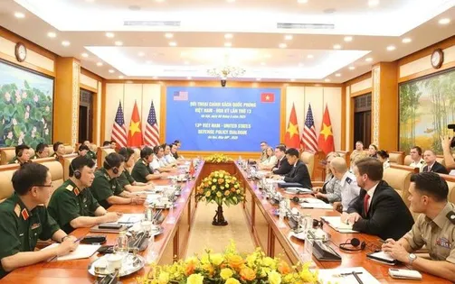 Việt Nam - Hoa Kỳ ký biên bản Đối thoại chính sách quốc phòng lần thứ 13
