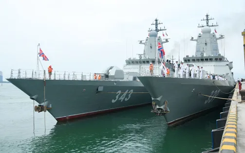 Đội tàu thuộc Hạm đội Thái Bình Dương, Hải quân Liên bang Nga thăm Đà Nẵng