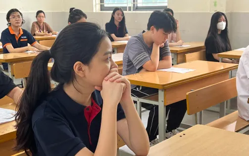Lộ đề thi học kỳ môn Toán, hàng trăm học sinh tại Bình Phước phải thi lại