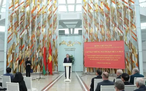 Tổng Bí thư Tô Lâm: Vun đắp tình hữu nghị Việt Nam-Belarus ngày càng bền chặt