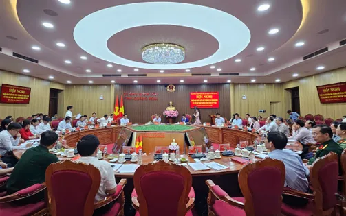 Quảng Ngãi và Kon Tum thống nhất nhiều nội dung quan trọng trong sắp xếp đơn vị hành chính