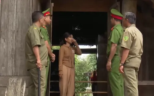 Người chiến sĩ công an của buôn làng