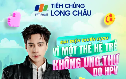 Quang Hùng MasterD là cái tên được Tiêm chủng Long Châu "chọn mặt gửi vàng" trong chiến dịch mới