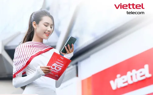 Trải nghiệm đăng ký 4G, 5G Viettel dễ dàng, tiện lợi tại Viettel Data