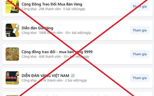 Cảnh báo thủ đoạn lừa đảo giả mạo giao dịch mua bán vàng qua mạng