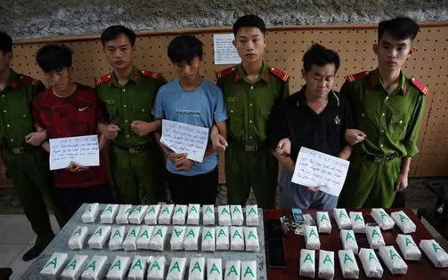 Điện Biên: Bắt giữ nhóm đối tượng vận chuyển trái phép 100.000 viên ma tuý tổng hợp
