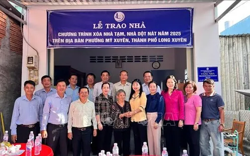 An Giang hoàn thành xóa nhà tạm, nhà dột nát cho người có công